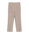Fendi Ff-jacquard Trousers In Light Brown