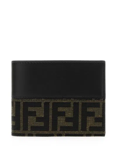 Fendi Bi-fold Wallet Vit Grace Ff In Pink