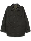 Fendi Man Brown Jackets In Black