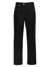 Fendi Long Jeans In Black