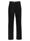 Fendi Long Jeans In Black