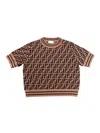 Fendi Ff Knitted Top