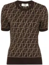 FENDI FF KNITTED TOP