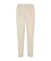 Fendi Sophisticated Stone Blend Trousers In Nude