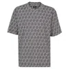 Fendi Ff Labyrinth Print Crew Neck T-shirt