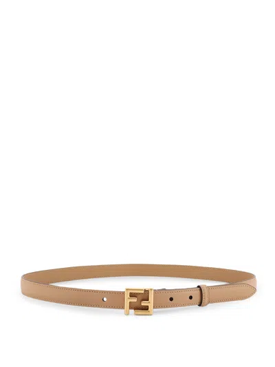 Fendi Ff Leather Belt