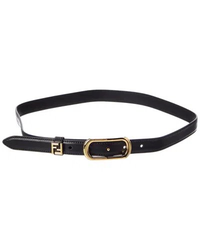 FENDI FENDI FF LEATHER BELT