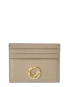 Fendi Ff Leather Card Holder