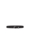 Fendi Ff Logo Belt In Black