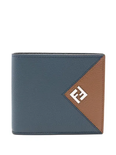 Fendi Portemonnaie Mit Ff In Blue
