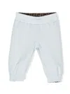 Fendi Ff-logo Elasticated Track Pants In Blue