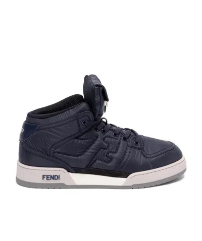 FENDI FENDI MATCH HIGH-TOP SNEAKERS