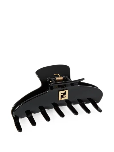 Fendi Hair Accessory Woman In Black
