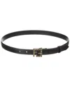 Fendi Ff Logo Leather Belt