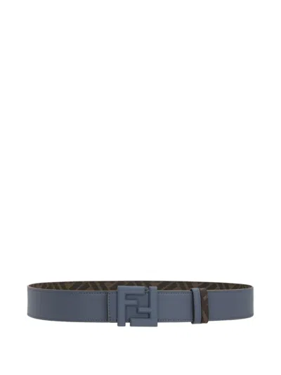 Fendi Ff-logo Leather Belt