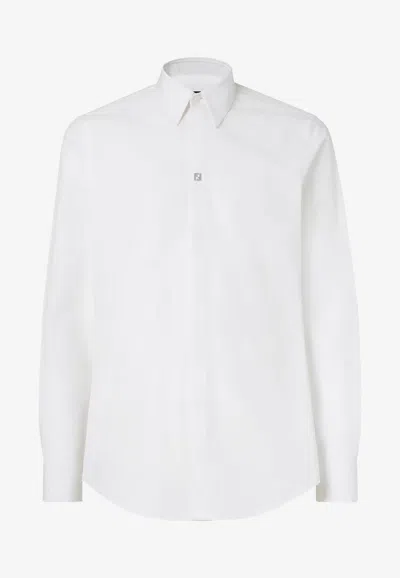 FENDI FF LOGO LONG-SLEEVED SHIRT