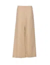 Fendi Ff Logo Pants In Neutral
