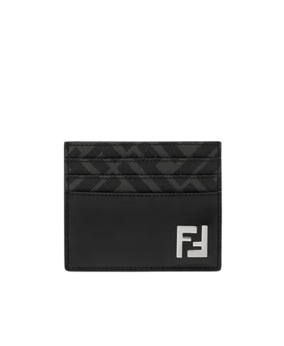 FENDI FENDI FF SQUARED CARD HOLDER