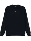 FENDI FF-LOGO PLAQUE SWEATER