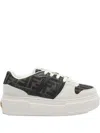 Fendi Women Multicolor Suede And Fabric Match Sneakers In Brown