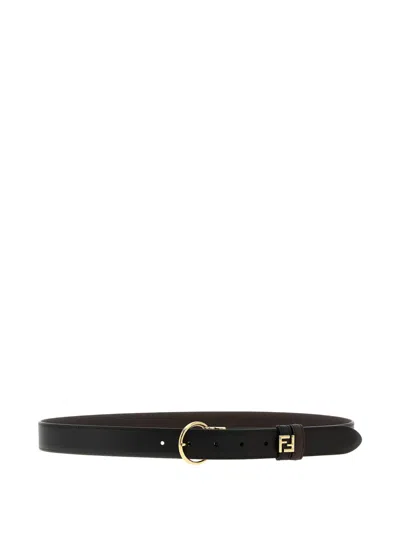 FENDI FF-LOGO REVERSIBLE BELT