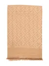 Fendi Ff Silk And Wool Shawl Accessories