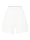 Fendi Ff-logo Shorts In White