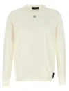 Fendi White Virgin Wool Sweater In Neutral