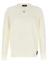 Fendi White Virgin Wool Sweater In Bianco