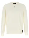 Fendi White Virgin Wool Sweater In White