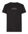 Fendi Ff Logo T-shirt In Black