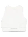 Fendi Oberteil Mit Ff In Weiss