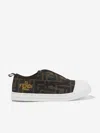 FENDI KIDS FF LOGO TRAINERS