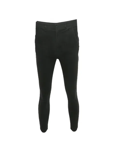 Pre-owned Fendi Ff Logo-patch Jeans In Black