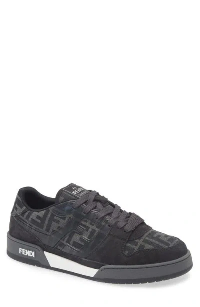 Fendi `match Cross` Sneakers In Gray