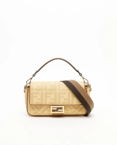 Fendi Ff Medium Baguette Bag