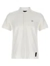 Fendi Ff Polo Shirt In Neutral