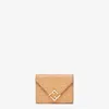 Fendi Ff Diamonds Medium Three-fold Wallet In Neutral
