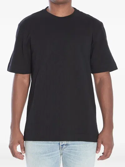 FENDI FF-MONOGRAM COTTON T-SHIRT