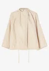 Fendi Ff-pattern Drawstring Jacket In Pattern