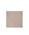 Fendi Ff Monogram Frayed Edge Scarf In Nude