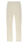 Fendi Monogram Joggers Featuring All-over Pattern In Neutral
