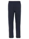 Fendi Monogram Trackpants In Blue