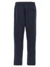 Fendi Monogram Trackpants In Blue