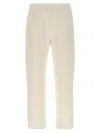 Fendi Monogram Joggers Featuring All-over Pattern In White