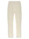 Fendi Monogram Joggers Featuring All-over Pattern In White