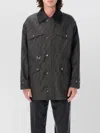 Fendi Waxed Ff Jacquard Parka - Men's - Cotton/polyester/polyurethane Resin/lamb Skinpolyamidepolyester