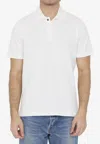 Fendi Collared Shirt With Side Slits In White