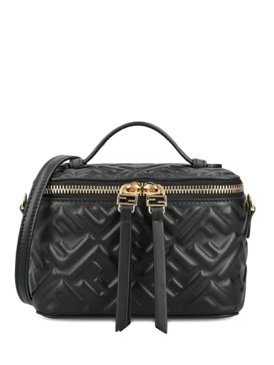 FENDI FF-MONOGRAM QUILTED CROSS BODY BAG