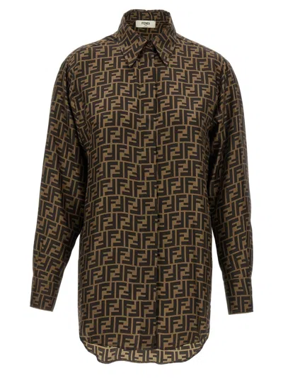 FENDI FENDI FF MONOGRAM SHIRT
